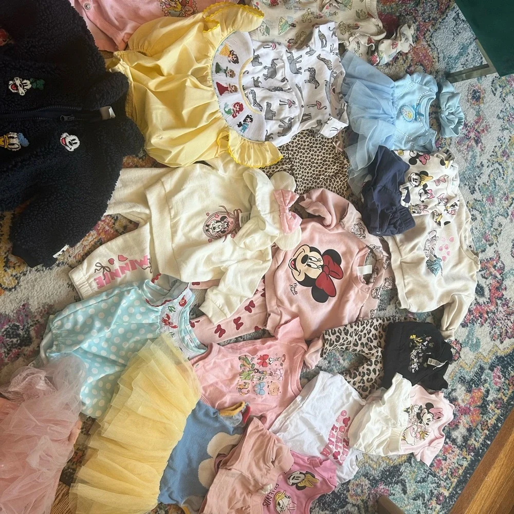 Disney Character Baby Clothing Bundle - Picture 1 of 16